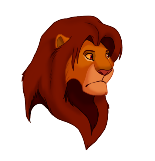 doodle art lionphoto