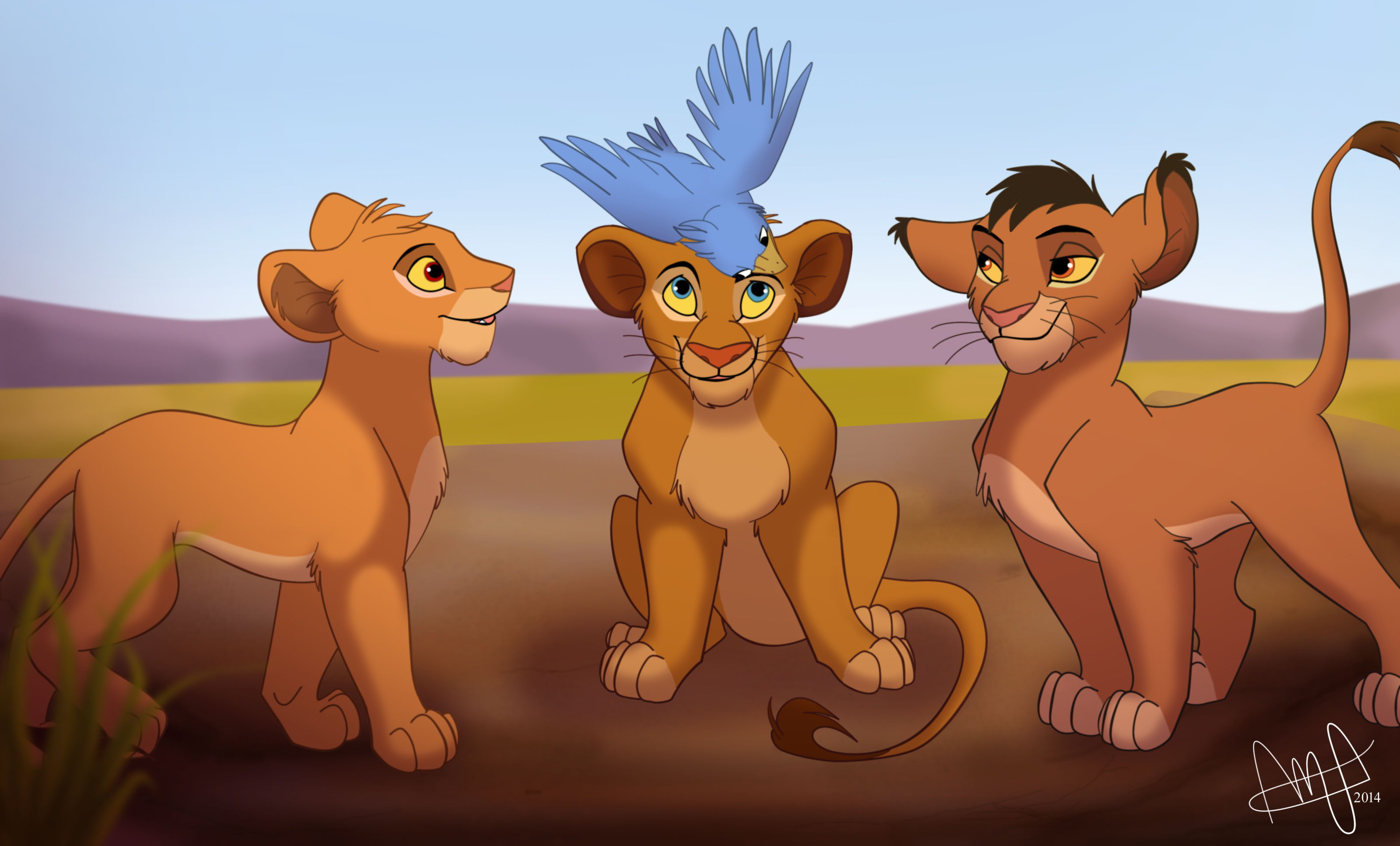 Tama, Tojo and Malka « Tiombe's Album — Fan Art Albums of My Lion King