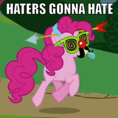 haters-gonna-hate-my-little-pony.gif