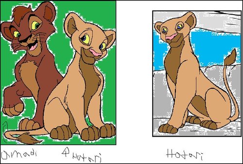 Amadi and hatari hatari cub and adult.jpg