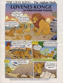 The first page of The Orphaned Birds.